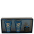 Versace Eros by Versace Gift Set -- .17 oz Mini EDT + .8 oz Shower Gel + .8 oz After Shave Balm for Men